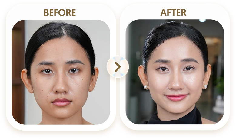 Kết quả điều trị tàn nhang của NGÂN - 28 TUỔI